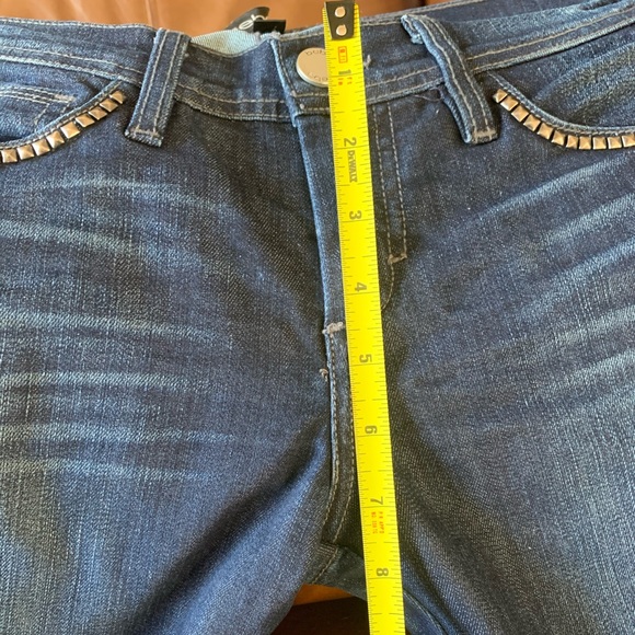 BEBE (original) Studded Pocket Dark Denim ! - Picture 9 of 10